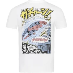 SPIDERMAN Marvel Window Hombre Camiseta POMTS477WHT