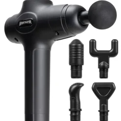 SPORTINATOR "Level Up" Pistola de masaje incluye accesorios negro