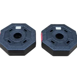 SPORTINATOR Placas protectoras de 1,25 kg Placas de pesas para fitness Set de 2