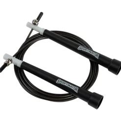 SPORTINATOR velocidad-Cuerda para saltar negro