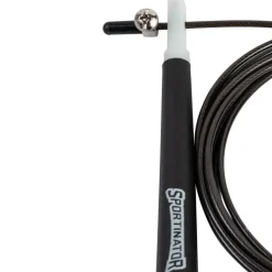 SPORTINATOR velocidad-Cuerda para saltar negro