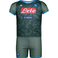 SSC Napoli Kappa Bebé / Niño Conjunto de fútbol 304NXC0-VERDE FANTASÍA-VERDE
