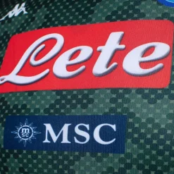 SSC Napoli Kappa Bebé / Niño Conjunto de fútbol 304NXC0-VERDE FANTASÍA-VERDE