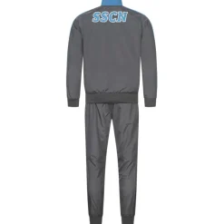 SSC Neapel EA7 Emporio Armani Hombre Chándal de presentación gris EASSCN23R15-MAGNETO
