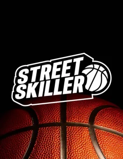 STREETSKILLER Canasta de baloncesto con soporte para la pared