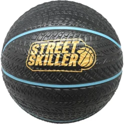 STREETSKILLER "Ultimate Grip" Balón de baloncesto negro/azul
