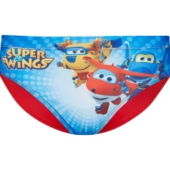 Super Wings Niño Bañador slip QE1751-rojo