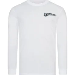 SUPERMAN DC COMICS Lightning Hombre Camiseta de manga larga CDMLS033WHT