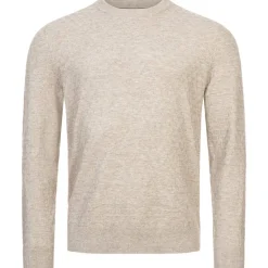 TED BAKER Loung Stitch Crew Cuello Hombre Sudadera 273063-MARRÓN-TAN