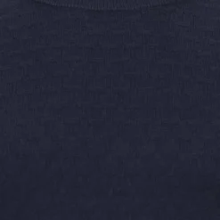 TED BAKER Loung Stitch Crew Cuello Hombre Sudadera 273063-AZUL MARINO