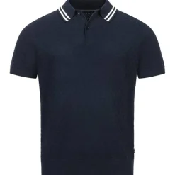 TED BAKER Mahana Stitched Hombre Polo 267386-MARINA