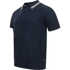 TED BAKER Mahana Stitched Hombre Polo 267386-MARINA