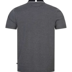 TED BAKER Mini Jacquard Stitch Hombre Polo 261464-DK-AZUL