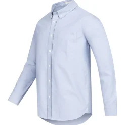 TED BAKER Paplet Oxford Hombre Camisa de manga larga 264757-AZUL