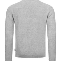 TED BAKER Staylay Crew Cuello Hombre Sudadera 246976-GRIS-JASPEADO
