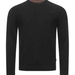 TED BAKER Staylay Crew Cuello Hombre Sudadera 246976-NEGRO