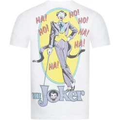 The Joker DC COMICS Cane Hombre Camiseta FBMTS803WHT