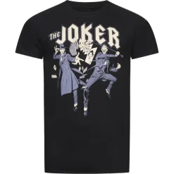 The Joker DC COMICS Duo Hombre Camiseta FBMTS819BLK