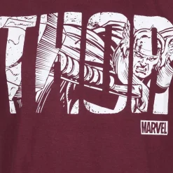 THOR MARVEL Texto Hombre Camiseta FBMTS312GAR