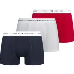 Tommy Hilfiger Trunks Hombre Calzoncillos bóxer Pack de 3 UM0UM027610UB