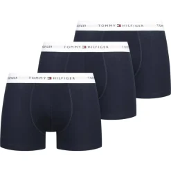 Tommy Hilfiger Trunks Hombre Calzoncillos bóxer Pack de 3 UM0UM027610WT
