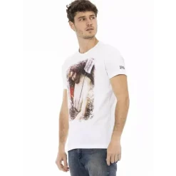 TRUSSARDI Action Hombre Camiseta Blanco 2AT20001