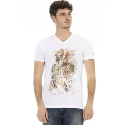 TRUSSARDI Action Hombre Camiseta Blanco 2AT08001