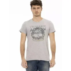 TRUSSARDI Action Hombre Camiseta Gris 2AT17013
