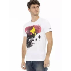 TRUSSARDI Action Hombre Camiseta Blanco 2AT16001