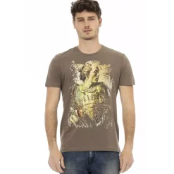 TRUSSARDI Action Hombre Camiseta Marrón 2AT08F004