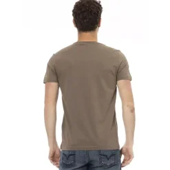 TRUSSARDI Action Hombre Camiseta Marrón 2AT08F004