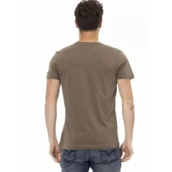 TRUSSARDI Action Hombre Camiseta Marrón 2AT21002