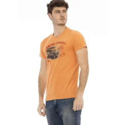 TRUSSARDI Action Hombre Safari Cruisers Camiseta Naranja 2AT02B083