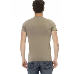 TRUSSARDI Action Hombre Safari Cruisers Camiseta Verde 2AT02B055