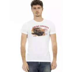 TRUSSARDI Action Hombre Safari Cruisers Camiseta Blanco 2AT02B001