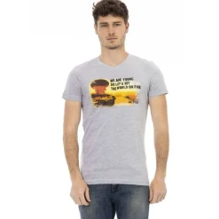 TRUSSARDI Action Hombre Young Fire Camiseta Gris 2AT02C013