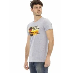 TRUSSARDI Action Hombre Young Fire Camiseta Gris 2AT02C013