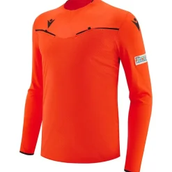UEFA macron Hombre Camiseta de árbitro de manga larga 58575157