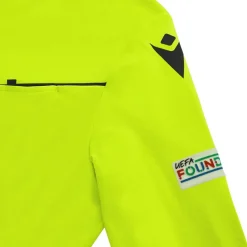 UEFA macron Hombre Camiseta de árbitro de manga larga 58575154