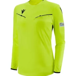 UEFA macron Mujer Camiseta de árbitro de manga larga 58575163