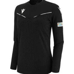 UEFA macron Mujer Camiseta de árbitro de manga larga 58575165