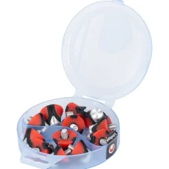 Uhlsport 2D Tacos de aluminio y nailon Set de 12 1007019010200