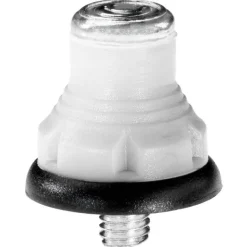 Uhlsport Tacos de acero y nailon Set de 12 1007018010200 blanco