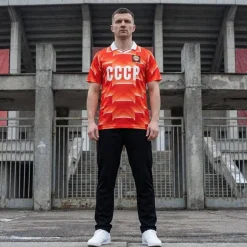 Unión Soviética "Retro History" JELEX Hombre Camiseta de primera equipación