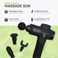 Urban Fitness Touch Pistola de masaje UFA622