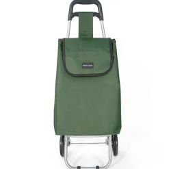 VERTICAL STUDIO carrito de compra plegable 35 L verde oscuro