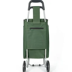 VERTICAL STUDIO carrito de compra plegable 35 L verde oscuro