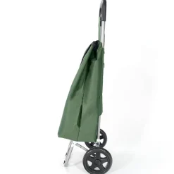 VERTICAL STUDIO carrito de compra plegable 35 L verde oscuro