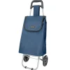 VERTICAL STUDIO carrito de compras plegable 35 L azul marino