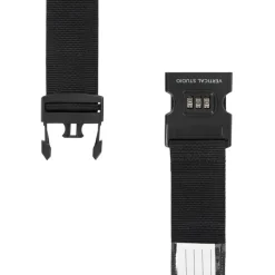 VERTICAL STUDIO Cinturón portaequipajes 200cm negro